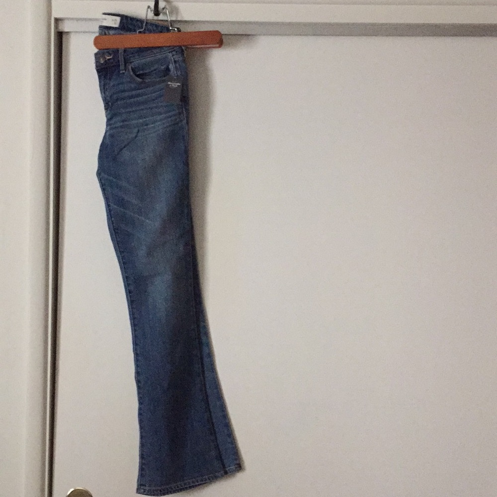 *Bootcut* A&F Mid Rise Skinny Boot Jeans